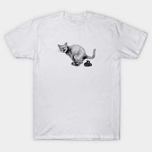 Pooping Kitty T-Shirt